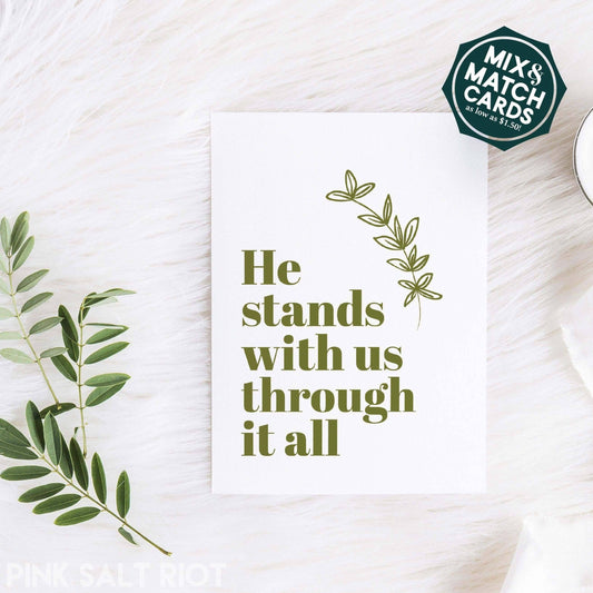 Pink Salt Riot - Through It All Card