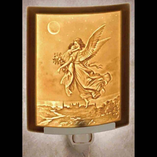 The Porcelain Garden Inc. - Guardian Angel Curved Night Light