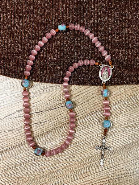 Abundantly Yours - St. Therese of Lisieux Rosary | Catholic Rosary | Saint Gift