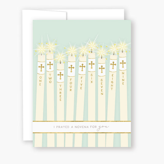 Generic Novena Card | Mint Green