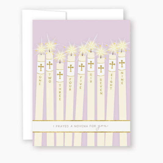 Generic Novena Card | Purple