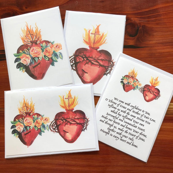 Family of Hearts Cards by Leanne Bowen