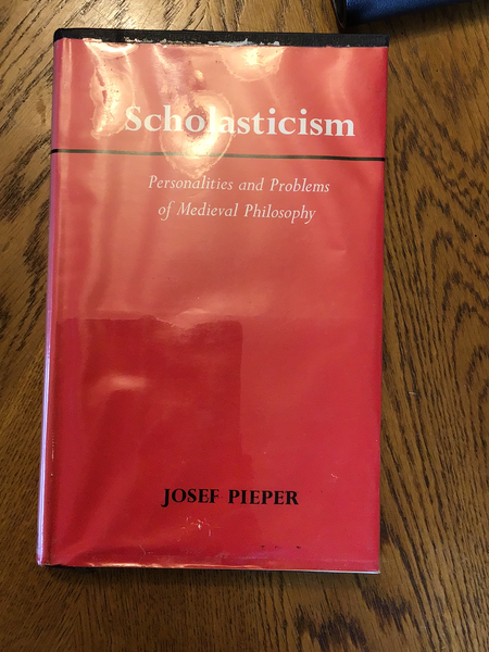 Scholasticism by Josef Pieper