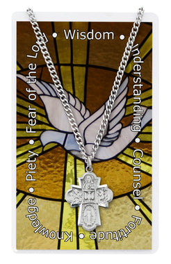 Pewter Saints Medal carded