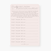 First Fridays Checklist