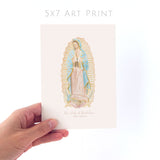 Our Lady of Guadalupe | Pray for Us | Art Print