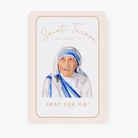 St. Teresa of Calcutta Prayer Card | Pray for Us | Memorare Prayer